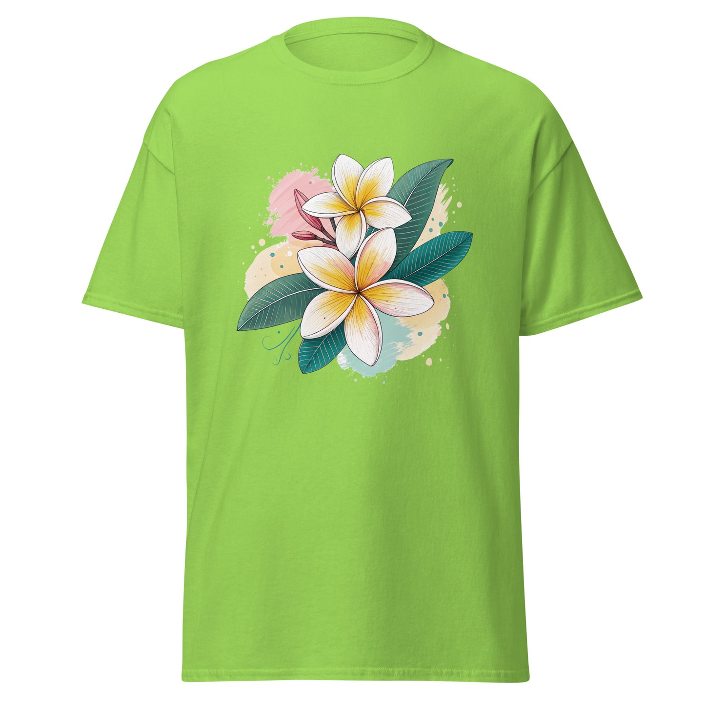 Frangipani - Unisex classic tee with print -RKM Inspiration - 16309318