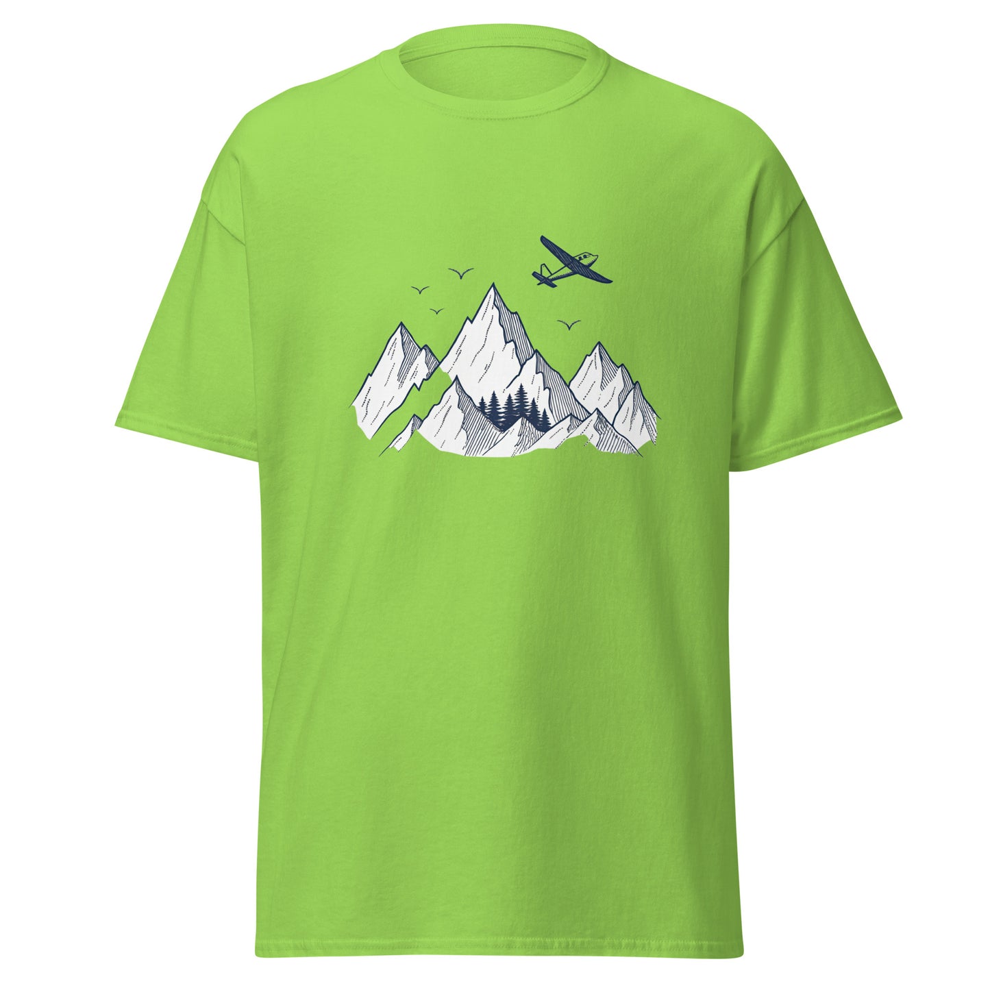 Mountain Peaks - Unisex classic tee with print -RKM Inspiration - 782784