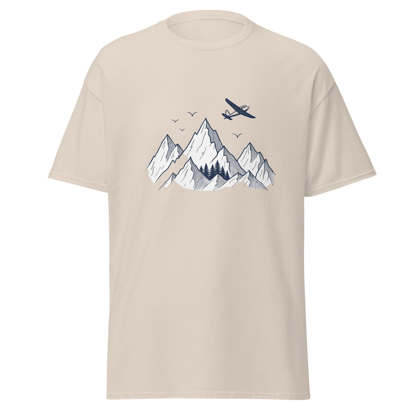 Mountain Peaks - Unisex classic tee with print -RKM Inspiration - 24761461