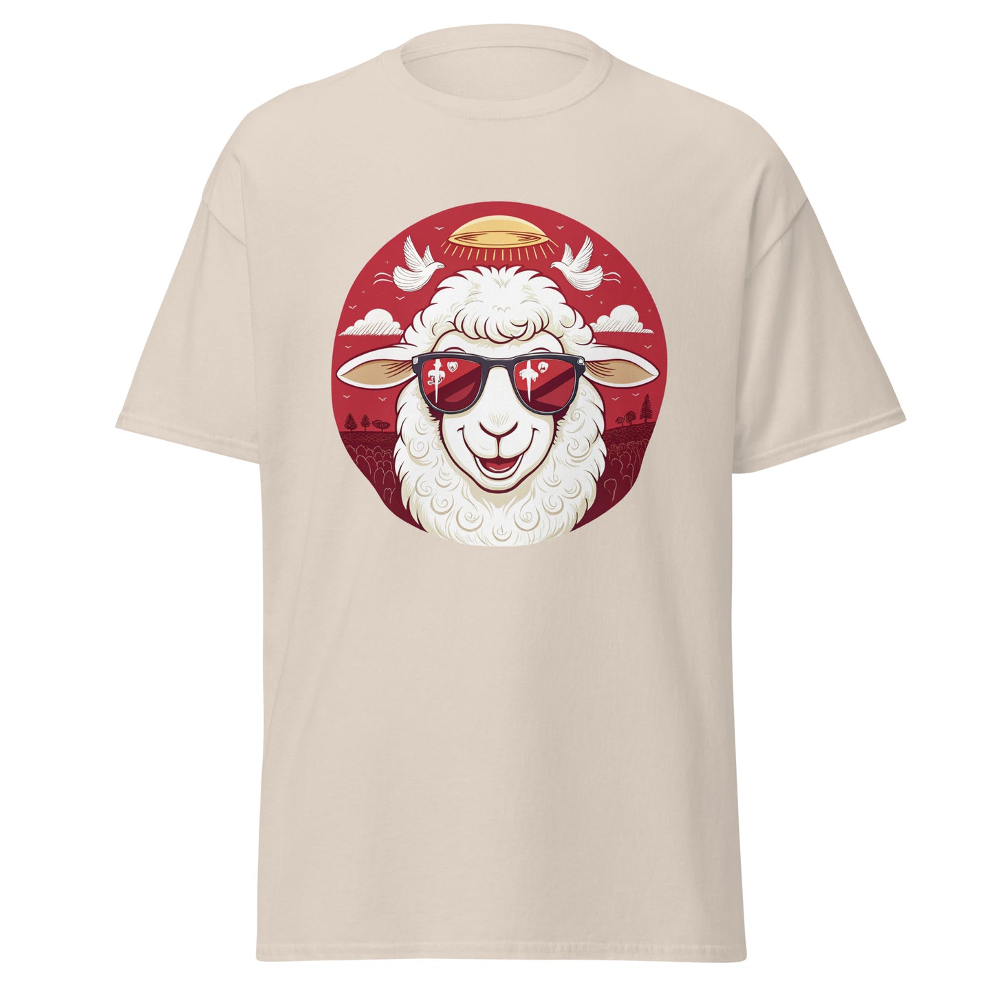 Christian Inspirational T-Shirt - Angelic Army Lamb -RKM Inspiration - 22051783
