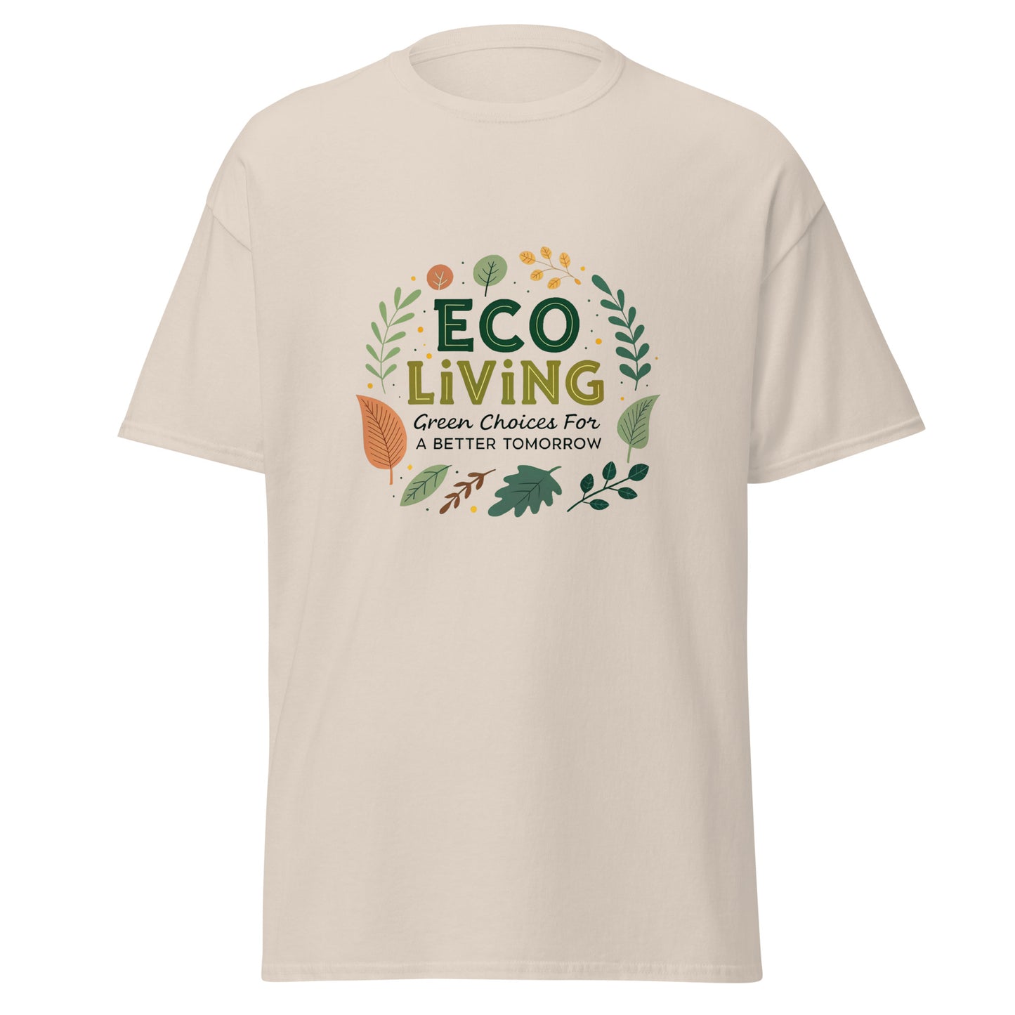 Eco Living - Unisex classic tee with print -RKM Inspiration - 80621523