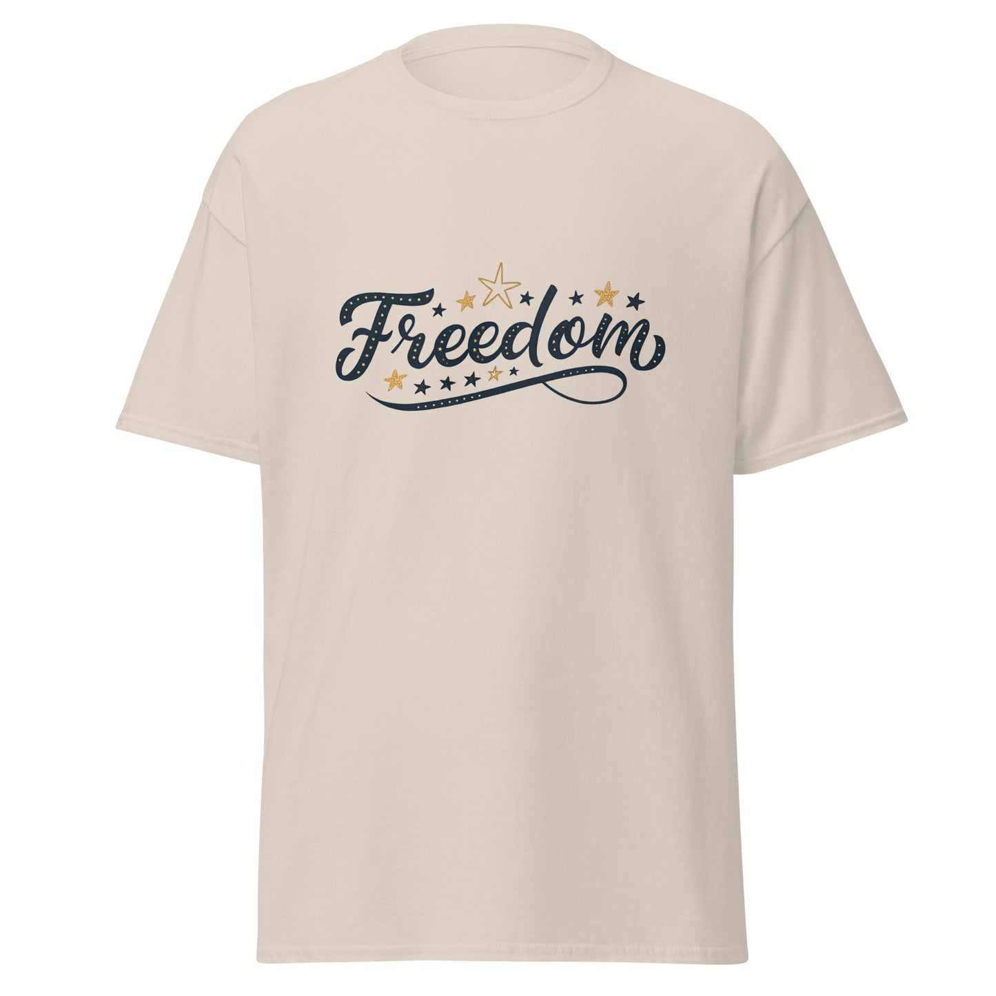 Freedom - Unisex classic tee with print -RKM Inspiration - 3616211