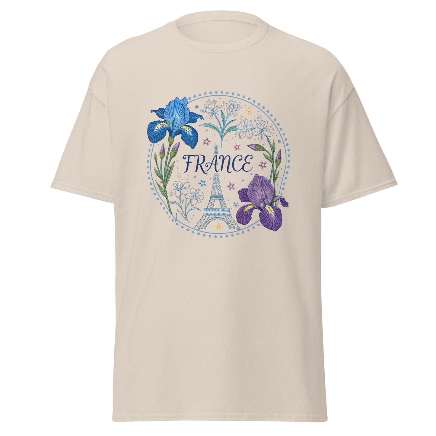 France - Unisex classic tee with print -RKM Inspiration - 87484093