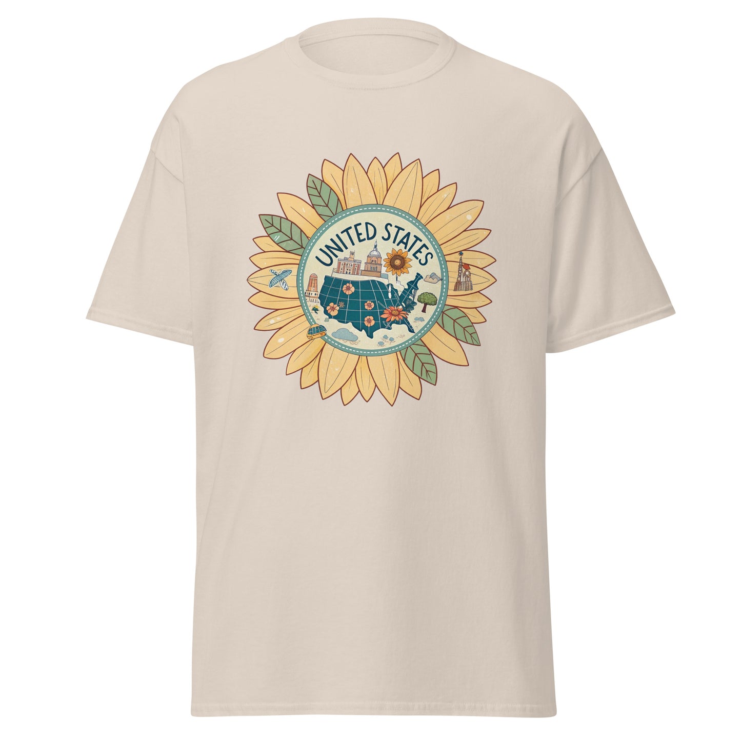 United States - Unisex classic tee with print -RKM Inspiration - 96976768