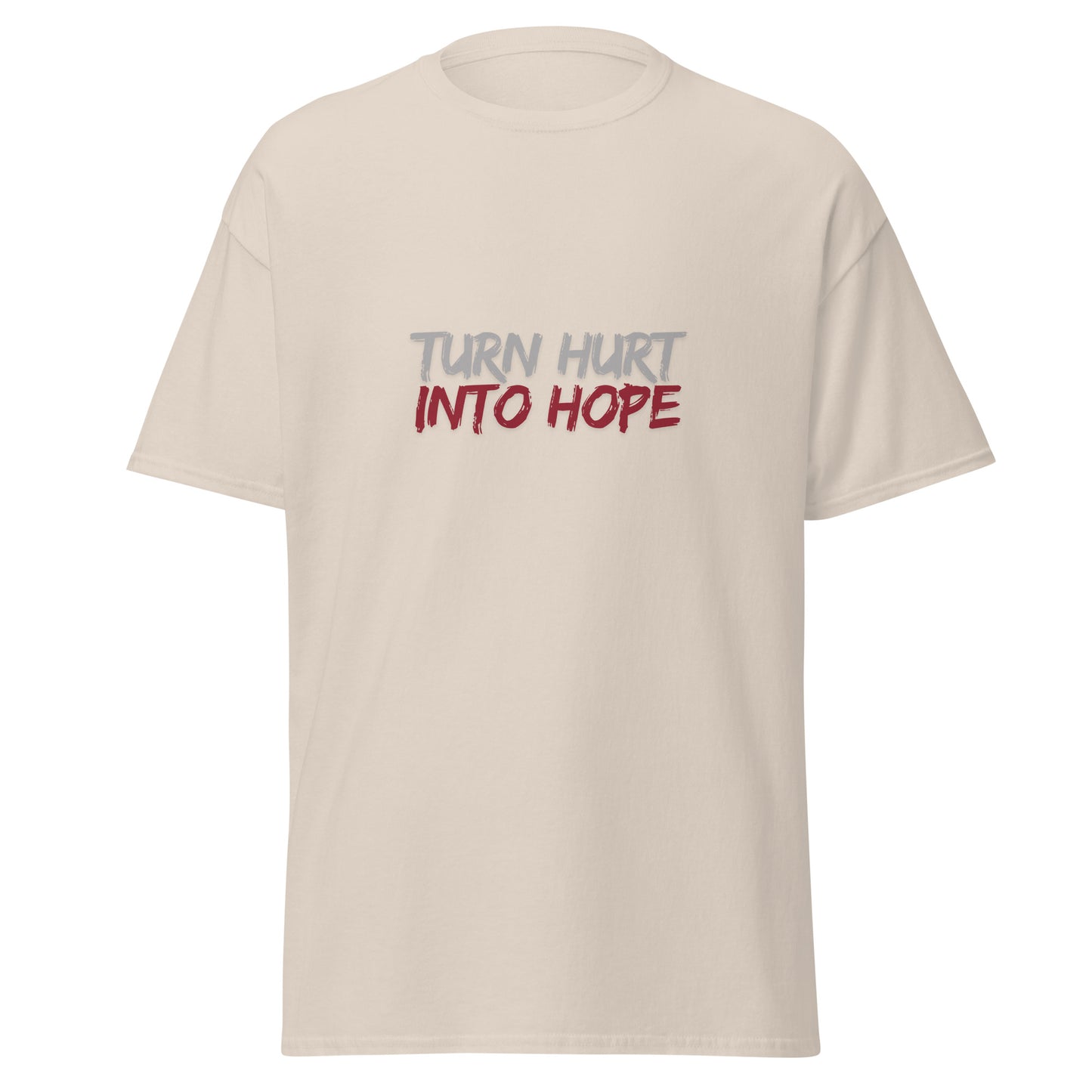 Christian Inspirational T-Shirt - Turn Hurt Into Hope -RKM Inspiration - 59906725