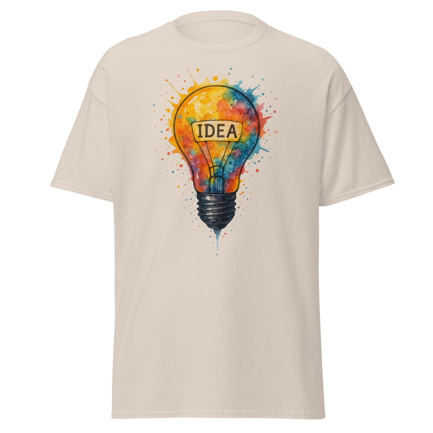 Bulb - Unisex classic tee with print -RKM Inspiration - 68523232