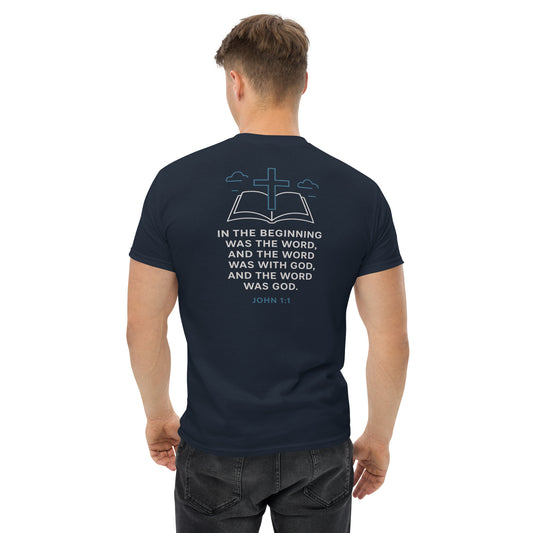 Gospel of John 1:1 - Unisex classic tee - RKM Inspiration  - 60517313