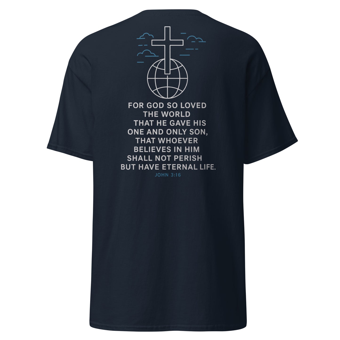 Gospel of John 3:16 - Unisex classic tee - RKM Inspiration  - 27037173