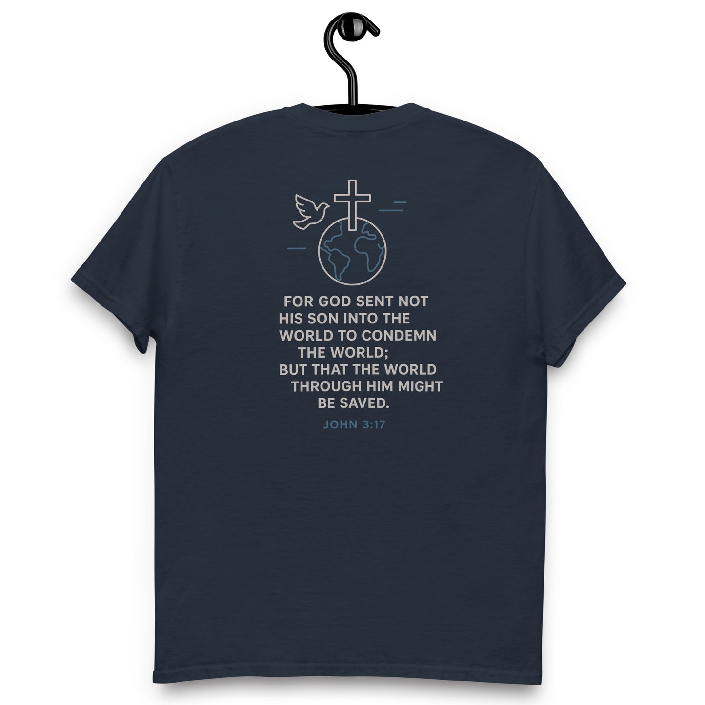 Gospel of John 3:17 - Unisex classic tee - RKM Inspiration  - 6028277