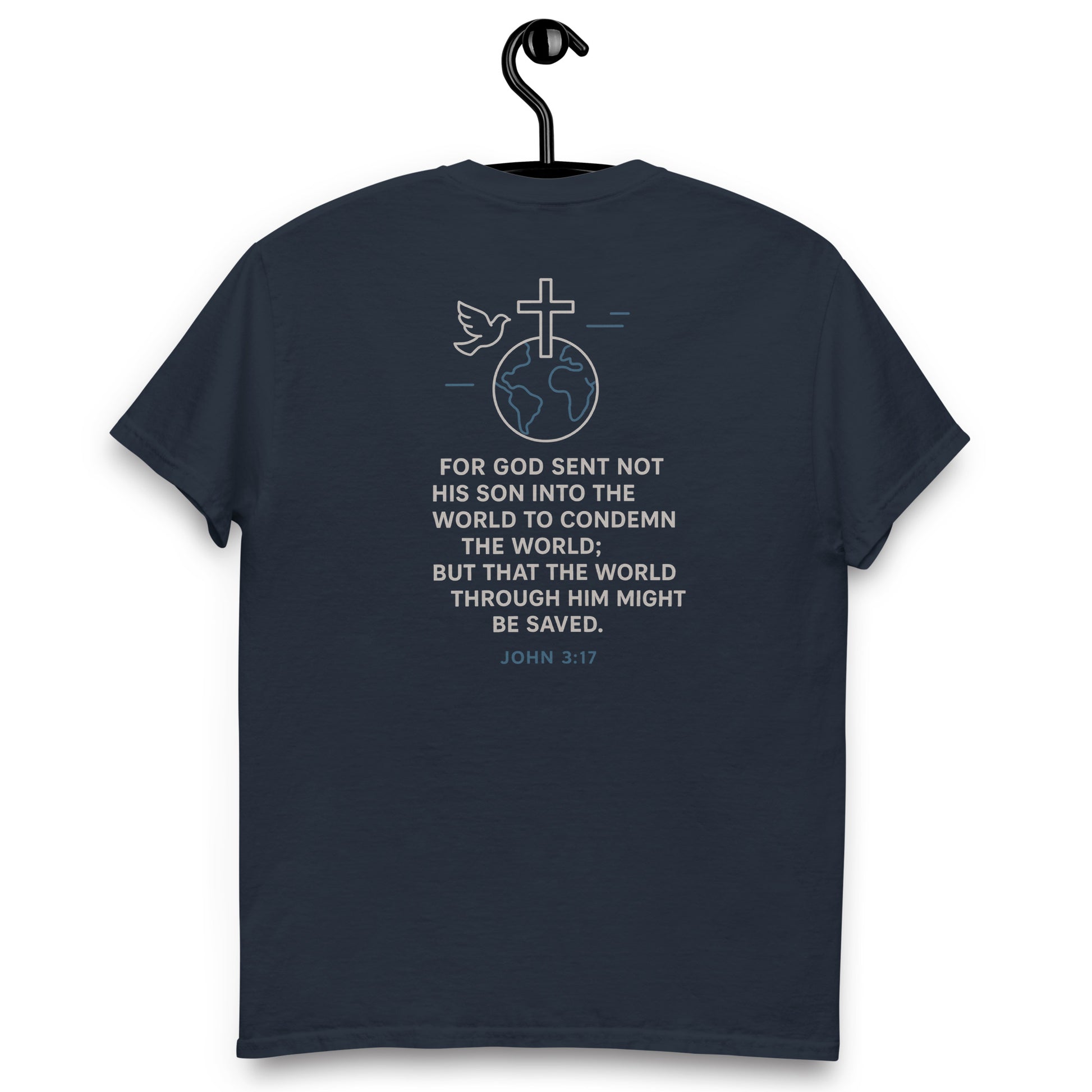 Gospel of John 3:17 - Unisex classic tee - RKM Inspiration  - 6028277