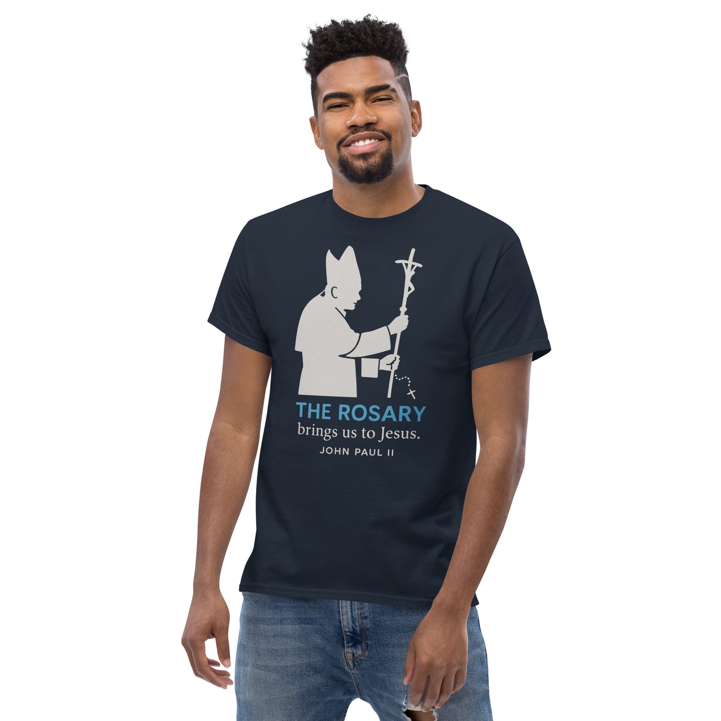 The Rosary - Unisex classic tee - RKM Inspiration  - 88471168
