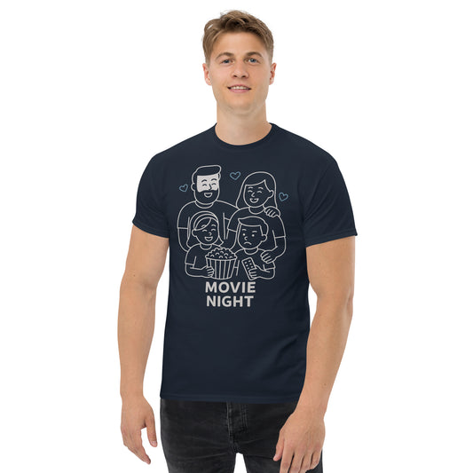 Family Movie Night - Unisex classic tee - RKM Inspiration  - 28573915