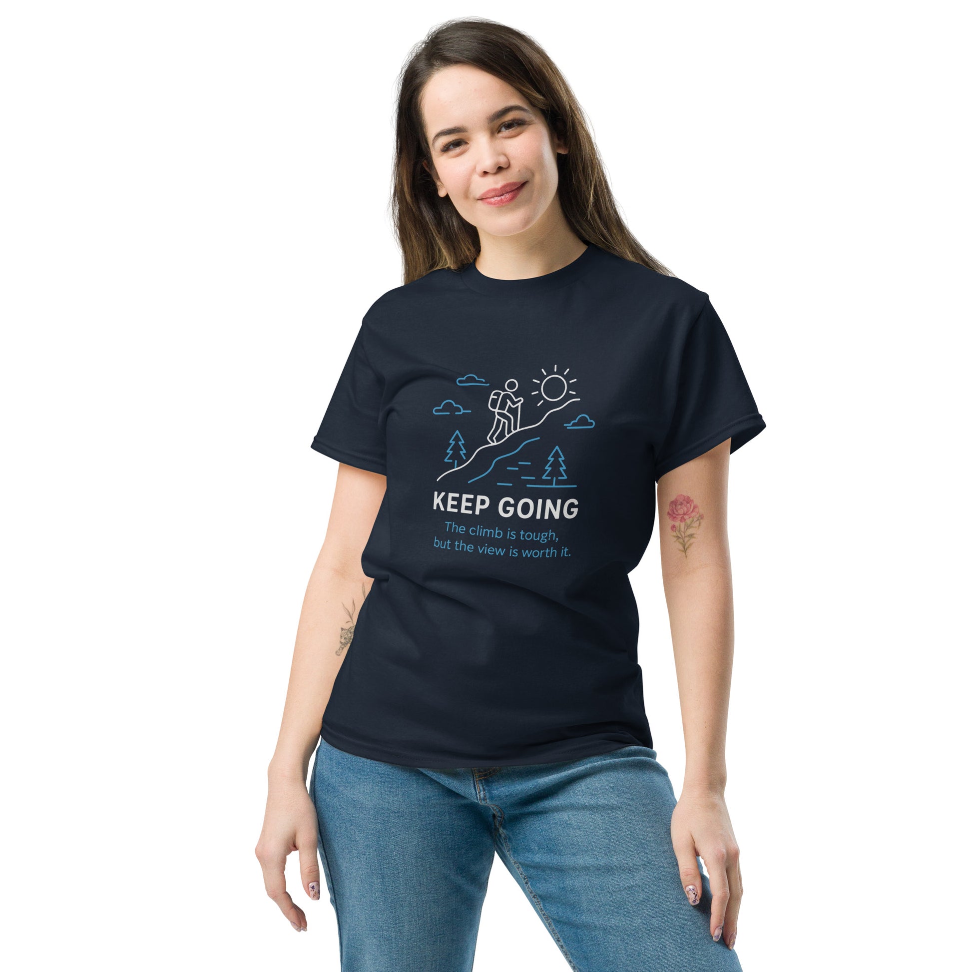 Keep Going - Unisex classic tee - RKM Inspiration  - 10497915