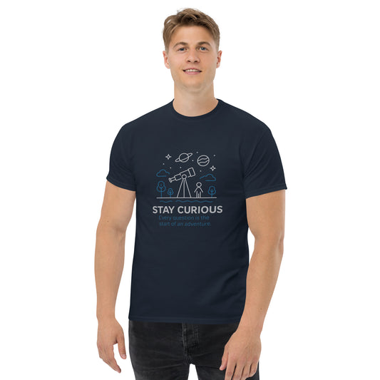 Stay Curious - Unisex classic tee - RKM Inspiration  - 80931300