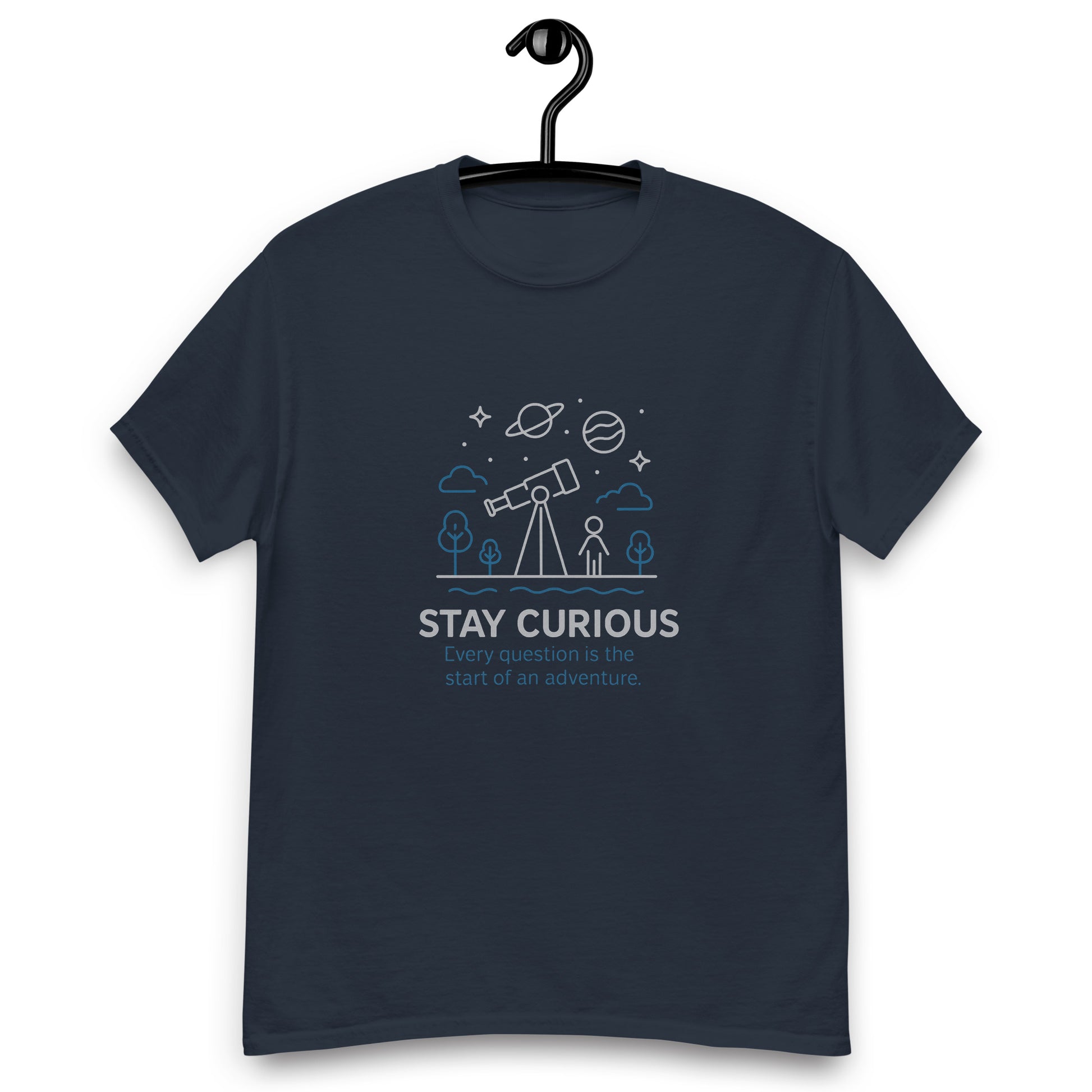 Stay Curious - Unisex classic tee - RKM Inspiration  - 70397196