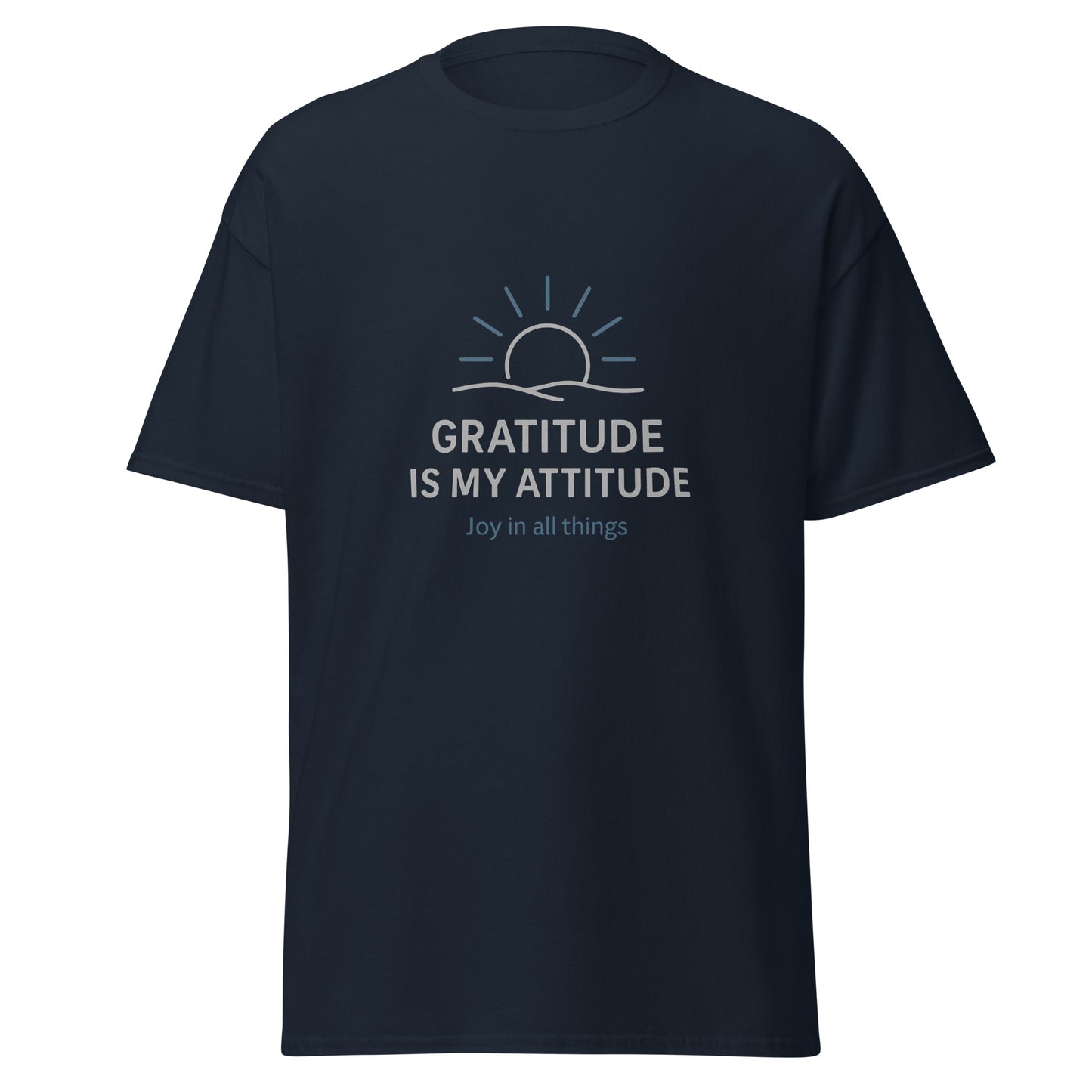 Gratitude is my Attitude - Unisex classic tee - RKM Inspiration  - 76058531