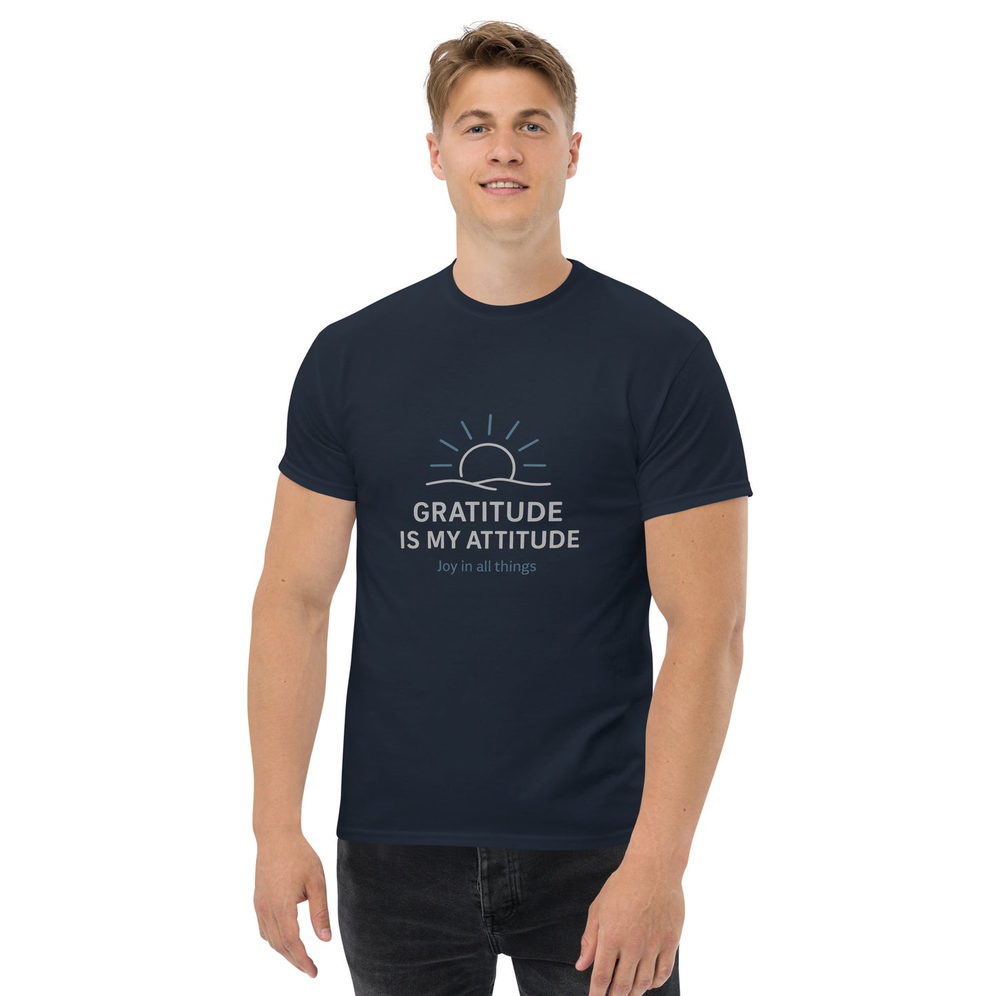 Gratitude is my Attitude - Unisex classic tee - RKM Inspiration  - 81623857