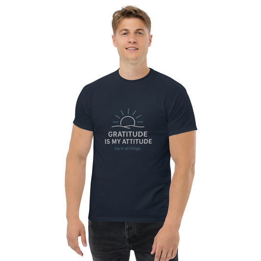 Gratitude is my Attitude - Unisex classic tee - RKM Inspiration  - 81623857