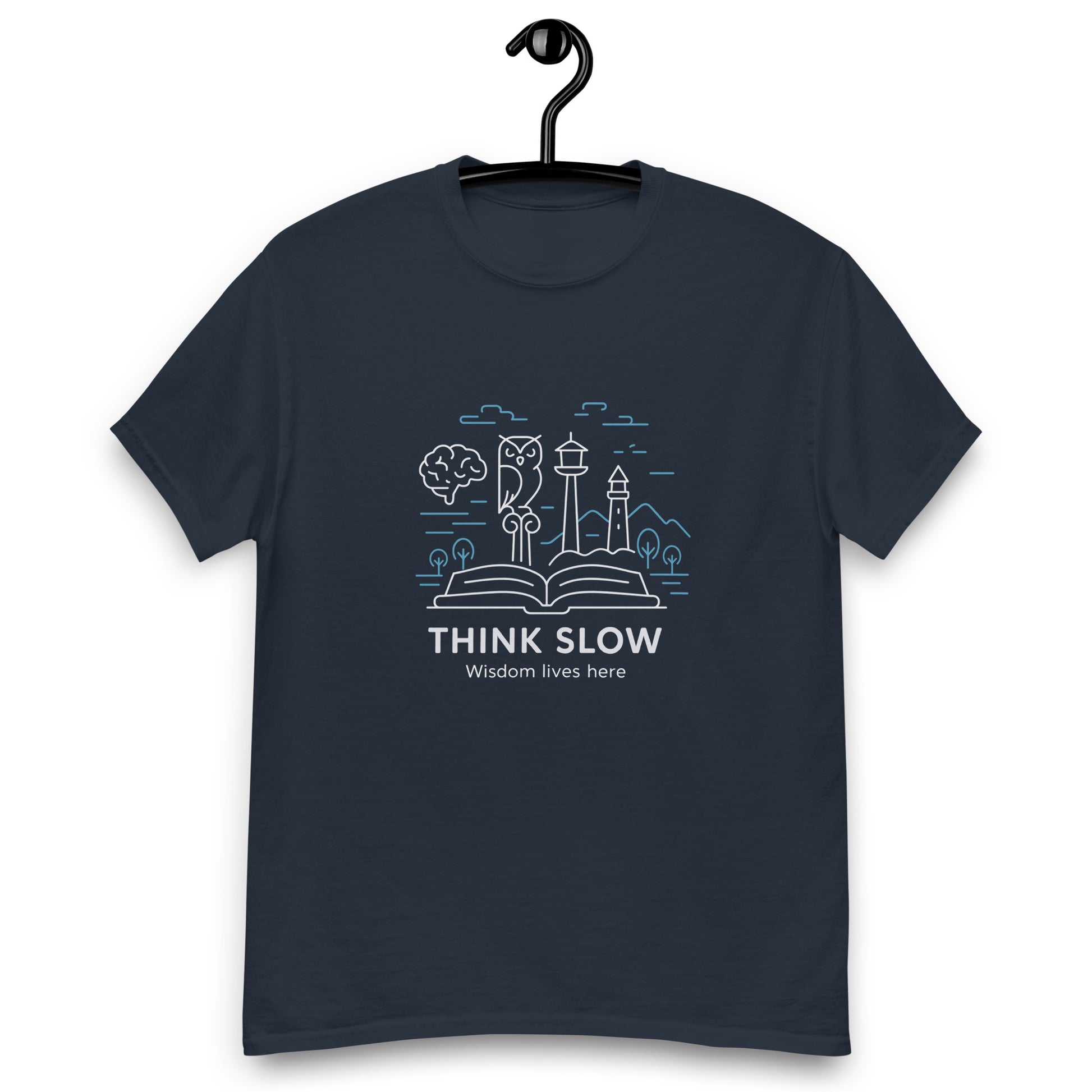 Think Slow - Unisex classic tee - RKM Inspiration  - 98257406