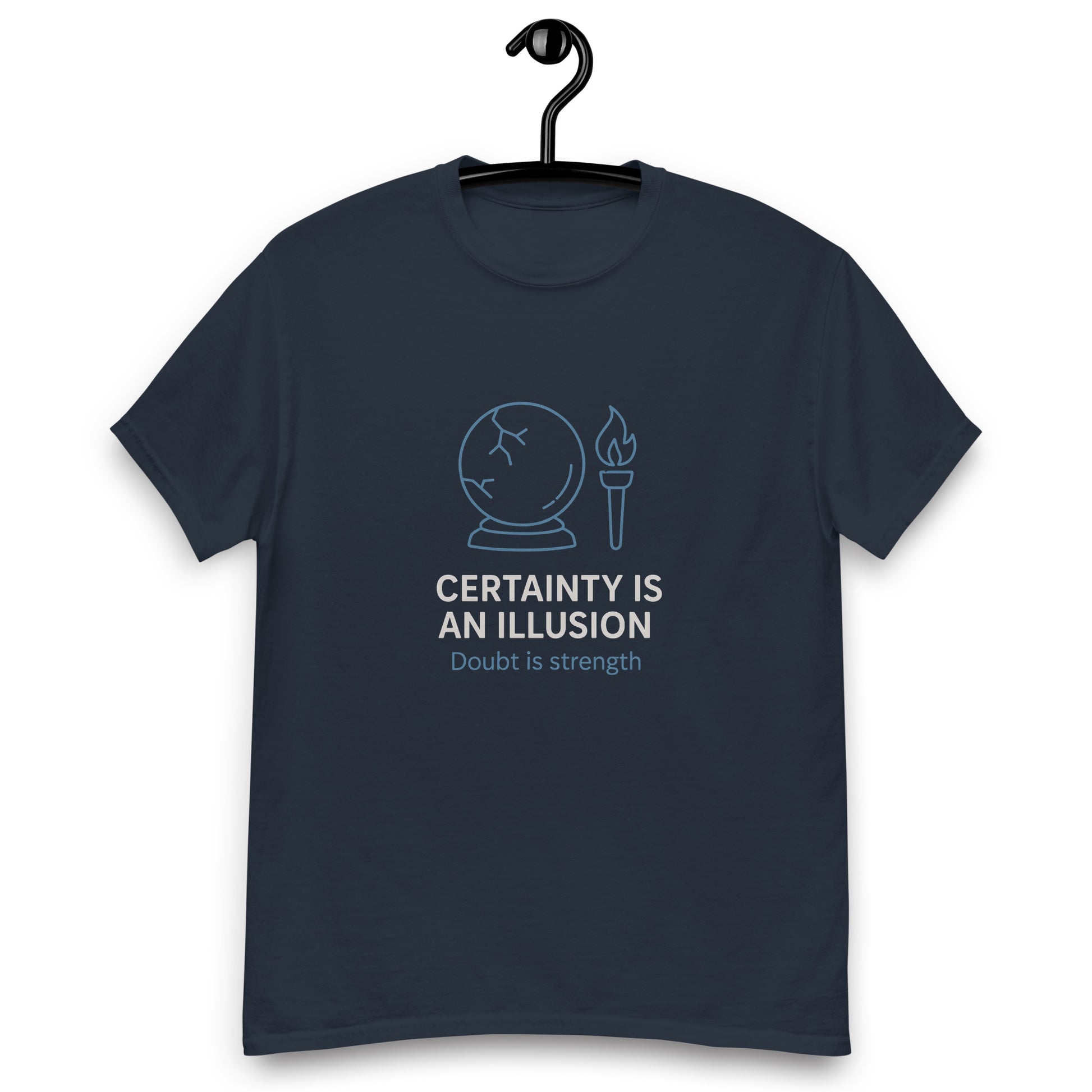 Certainty is an Illusion - Unisex classic tee - RKM Inspiration  - 87889489