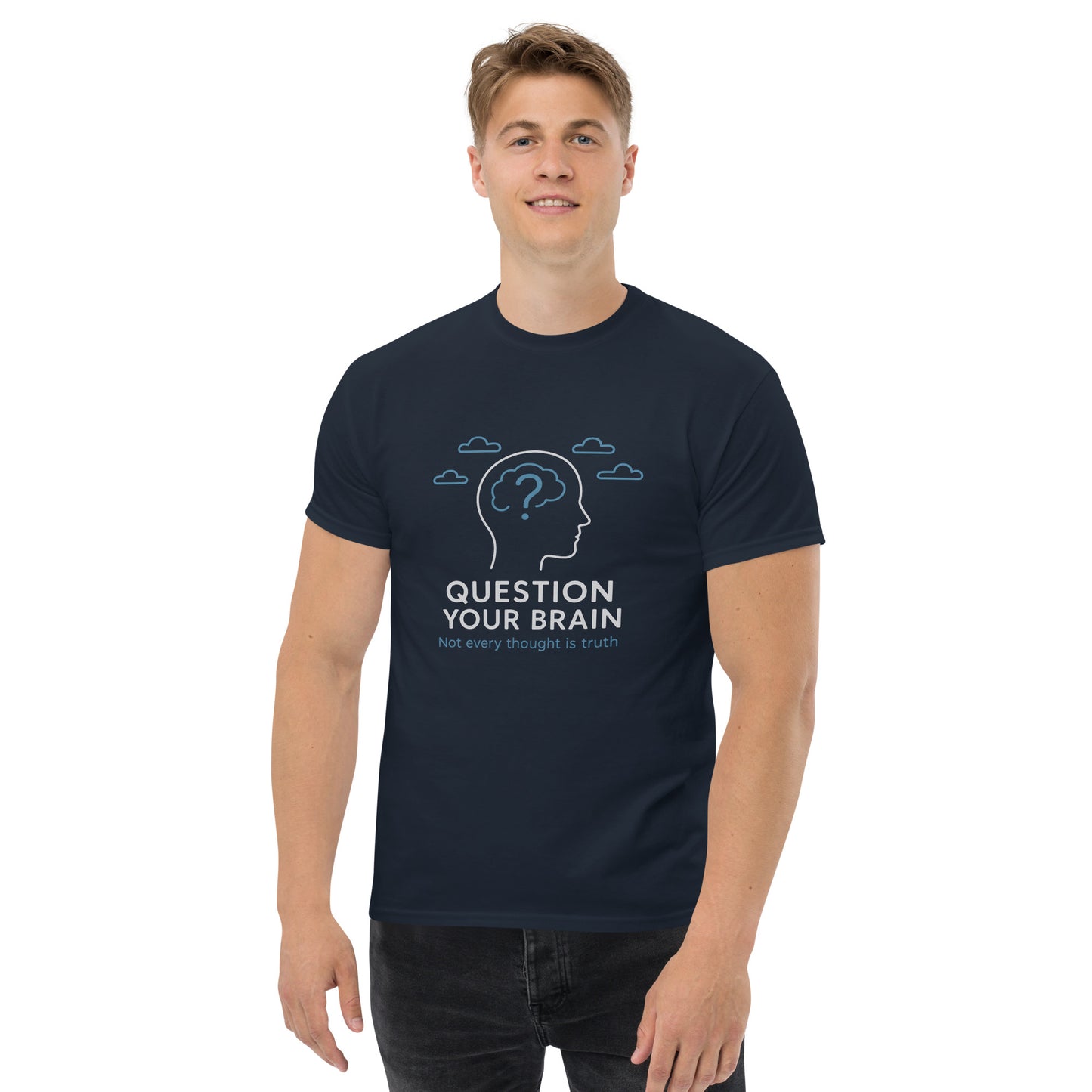 Question Your Mind - Unisex classic tee - RKM Inspiration  - 60098056