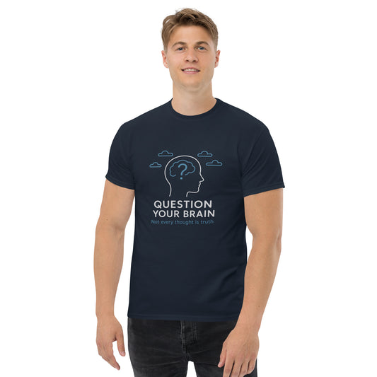 Question Your Mind - Unisex classic tee - RKM Inspiration  - 60098056