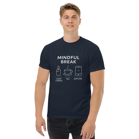 Mindful Break - Unisex classic tee - RKM Inspiration  - 19686291