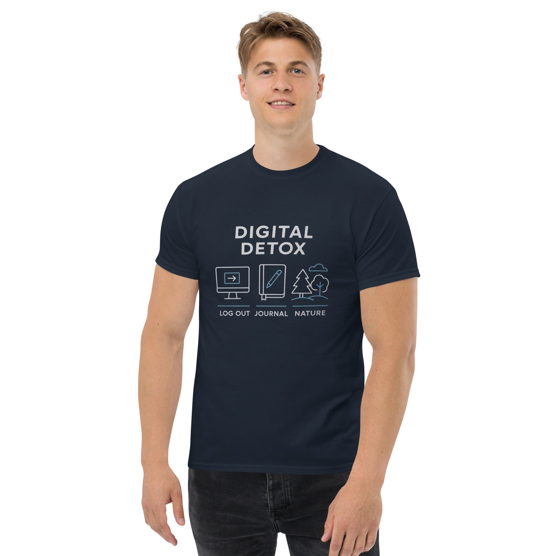 Digital Detox - Unisex classic tee - RKM Inspiration  - 6776910