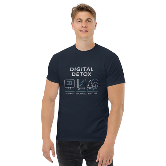 Digital Detox - Unisex classic tee - RKM Inspiration  - 6776910