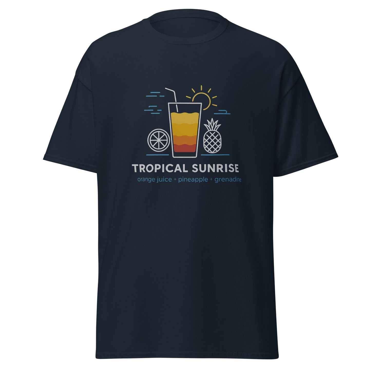 Tropical Sunrise - Unisex classic tee - RKM Inspiration  - 61268984