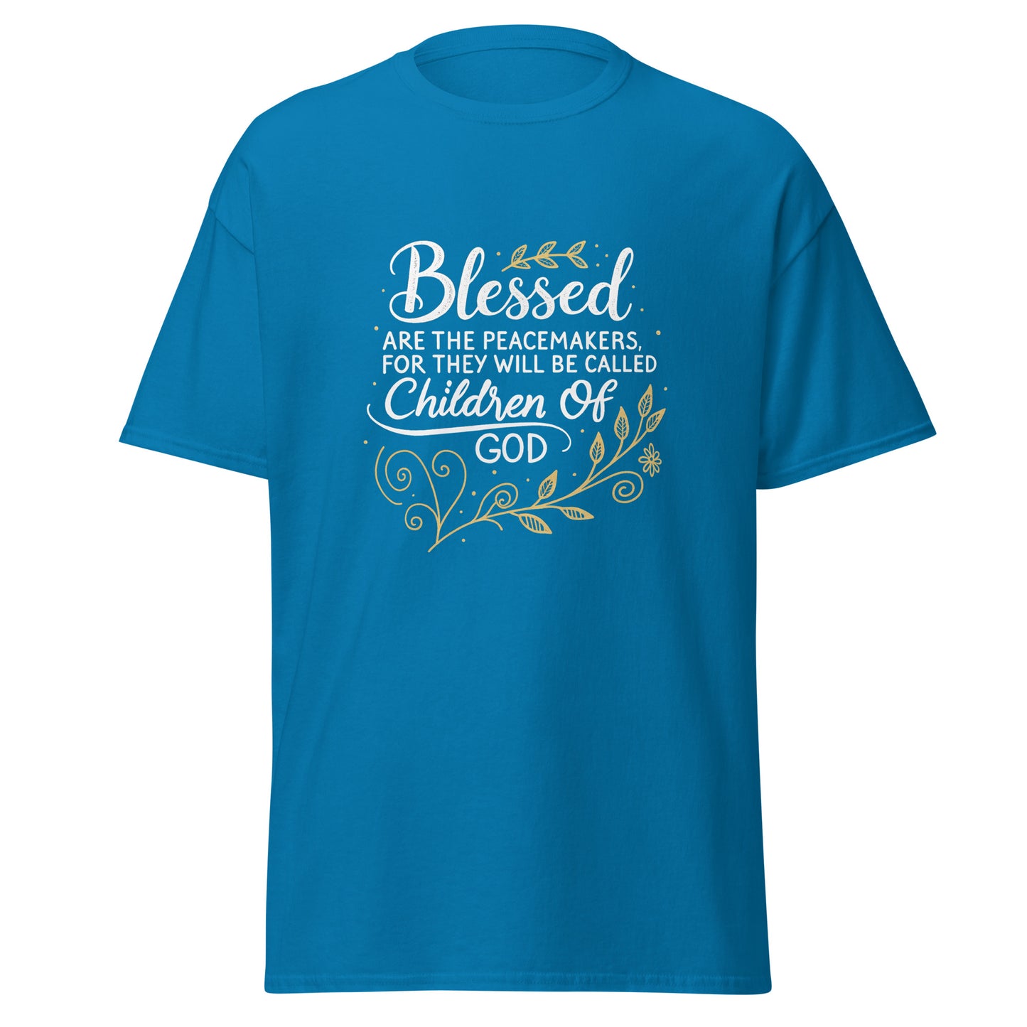 Christian Inspirational T-Shirt - Blessed are The Peacemakers -RKM Inspiration - 71522544