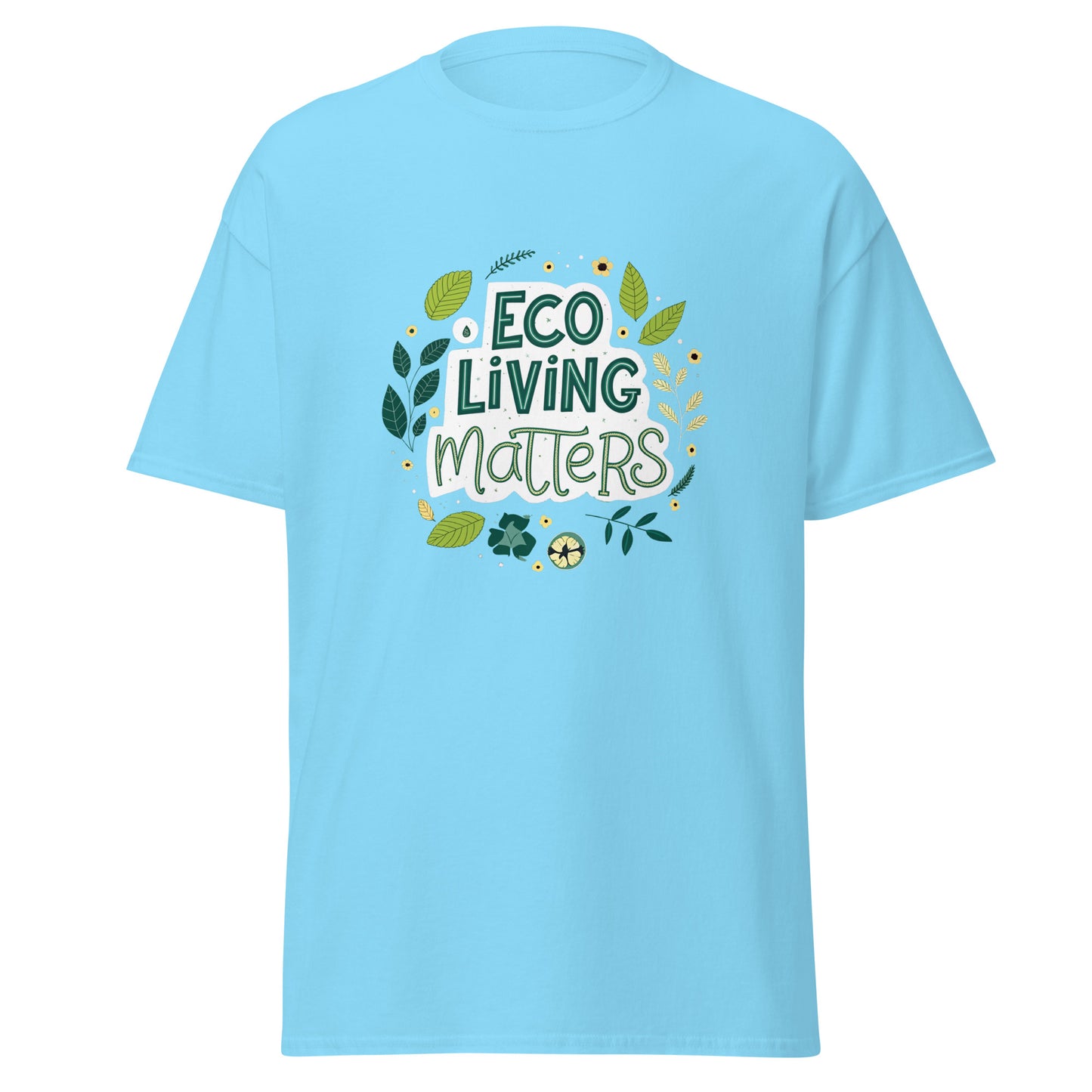 Eco Living Matters Tee with Print -RKM Inspiration - 83133284