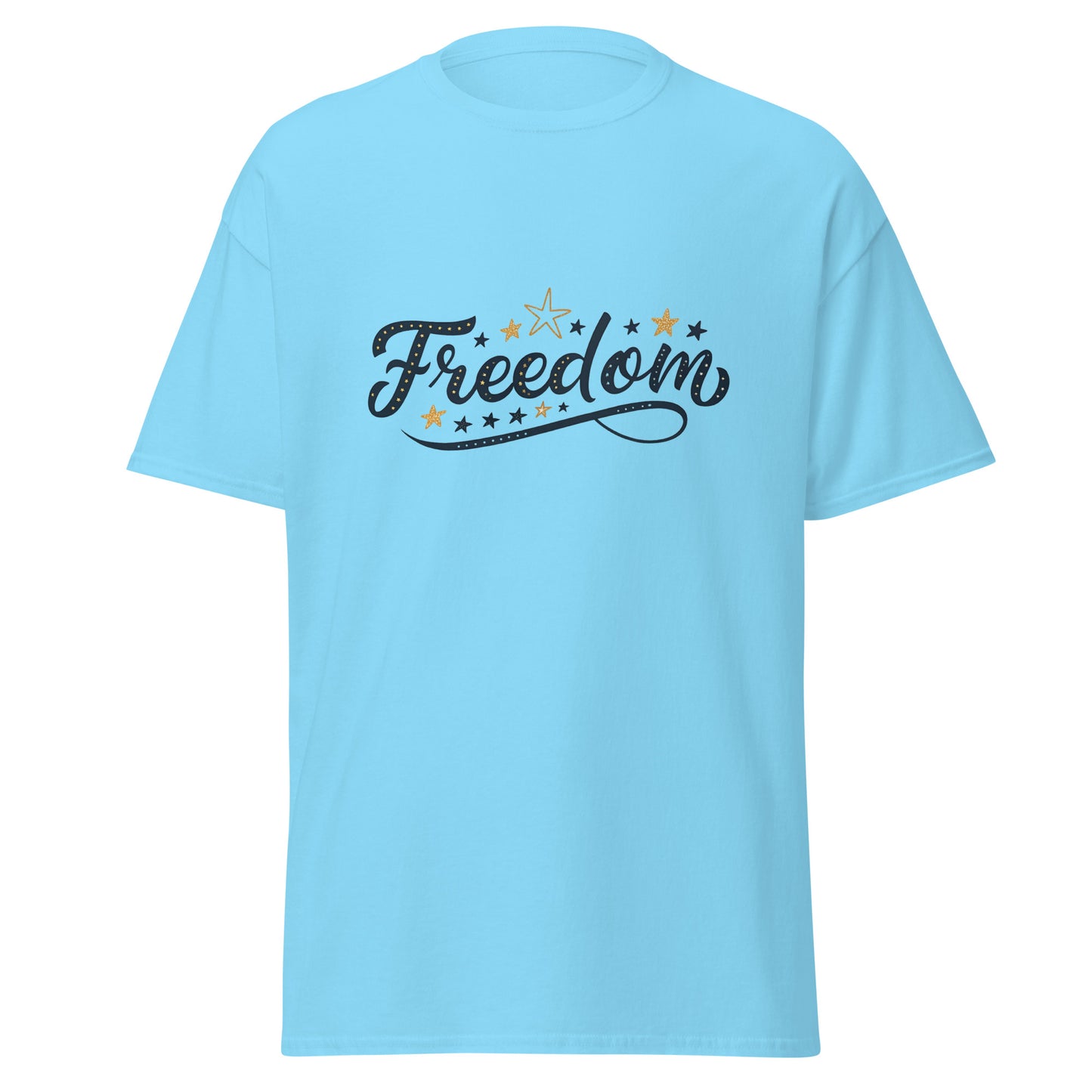 Freedom - Unisex classic tee with print -RKM Inspiration - 325406