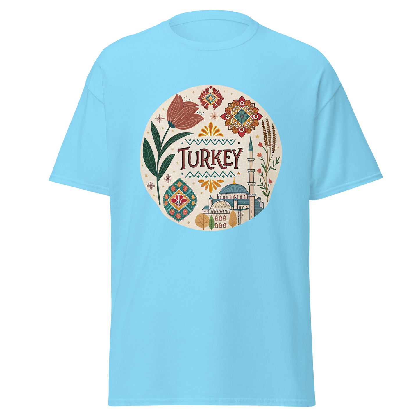 Turkey - Unisex classic tee with print -RKM Inspiration - 94170524