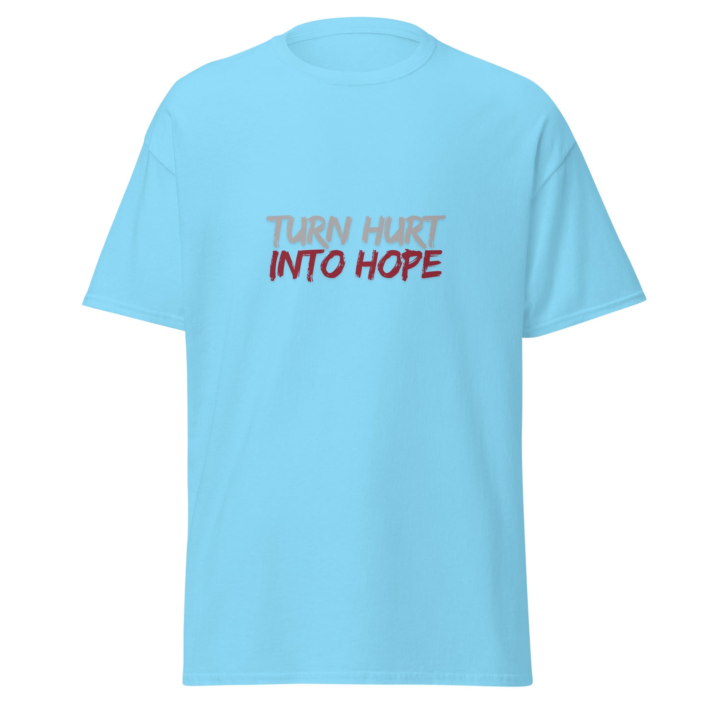 Christian Inspirational T-Shirt - Turn Hurt Into Hope -RKM Inspiration - 39862605