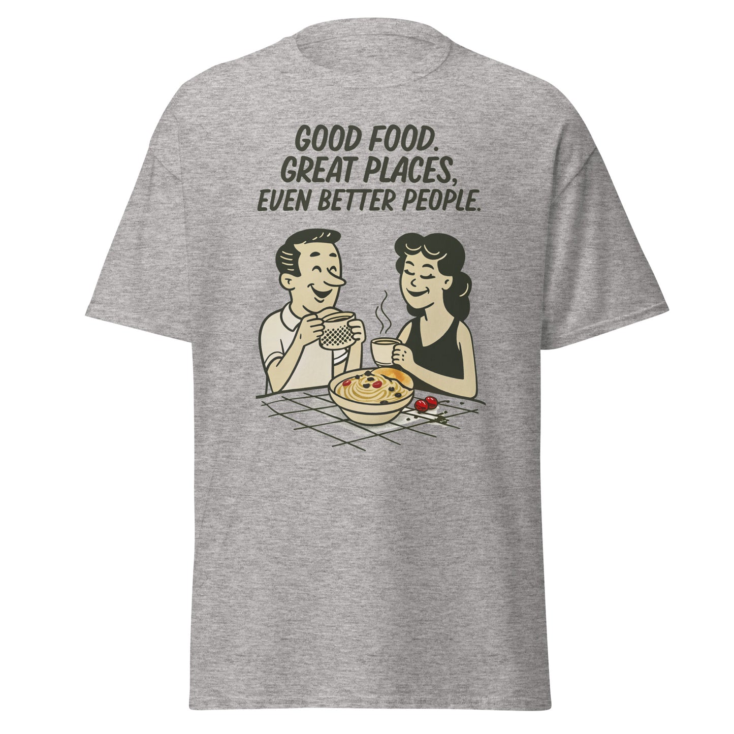 Good Food, Great Places - Unisex classic tee -RKM Inspiration - 44588027