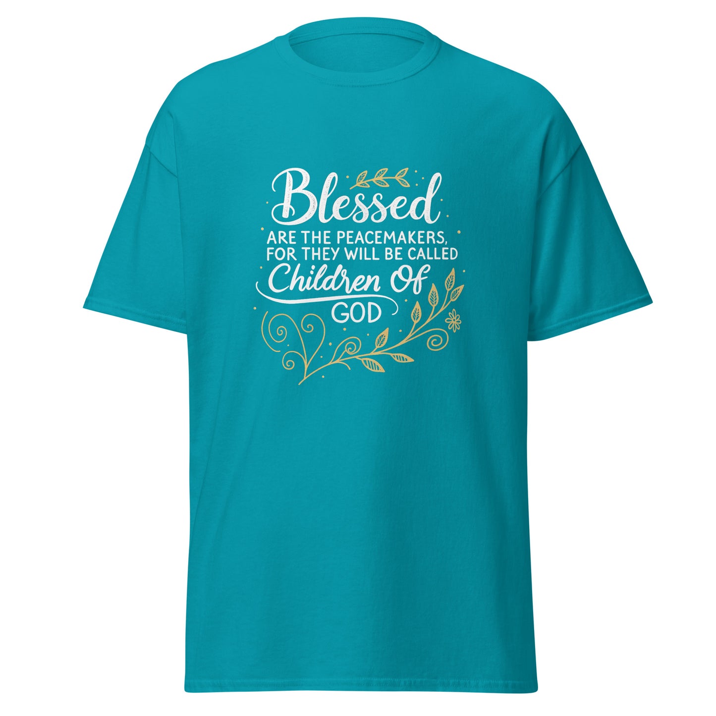 Christian Inspirational T-Shirt - Blessed are The Peacemakers -RKM Inspiration - 62581393