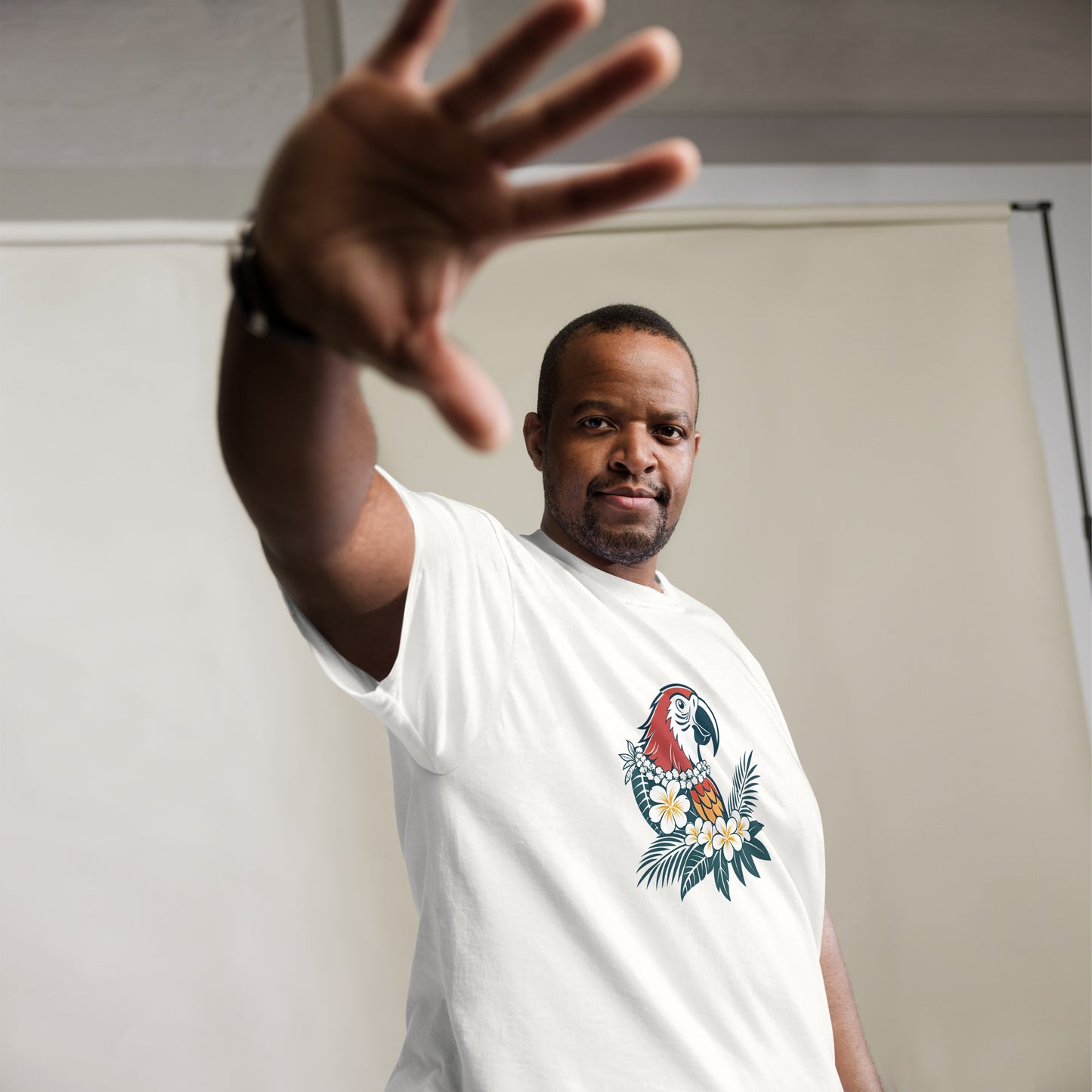 Tahiti Parrot - Unisex classic tee with print -RKM Inspiration - 31983360