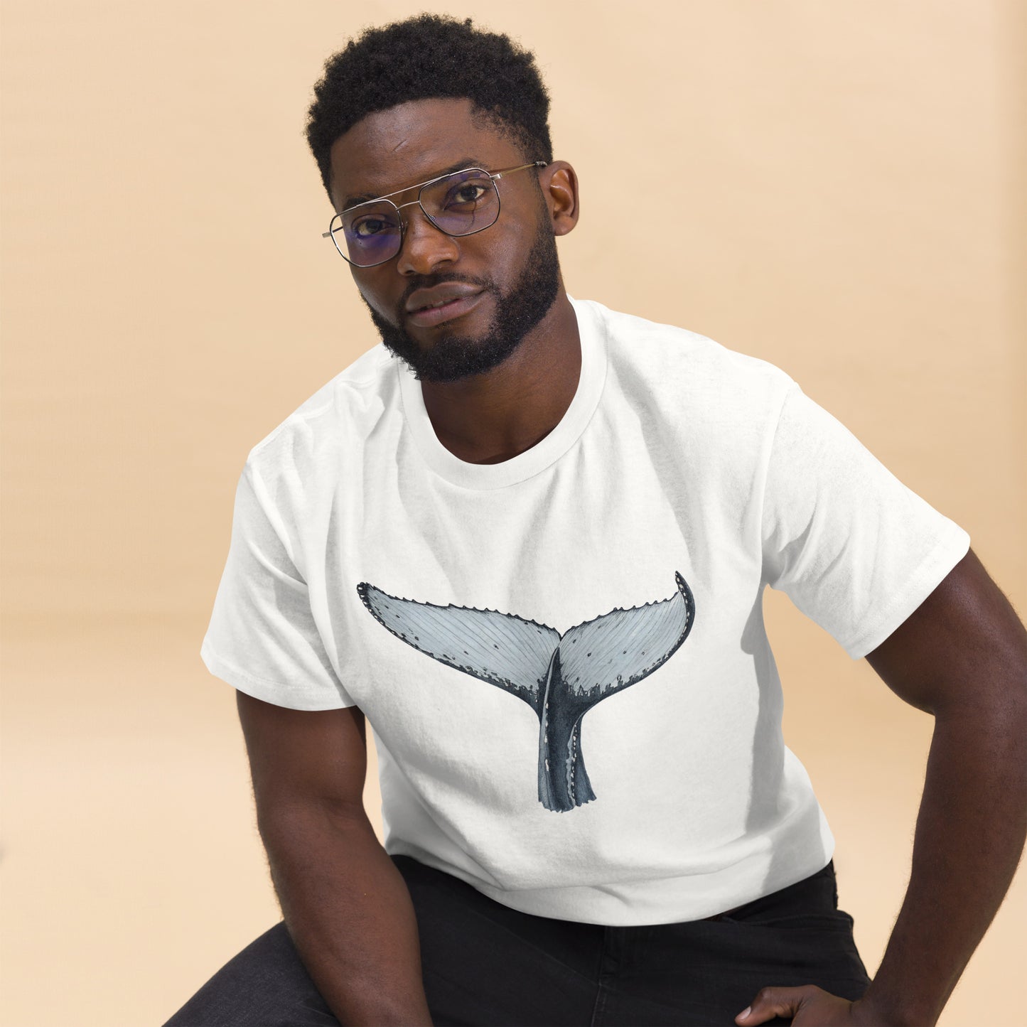 Whale Tale - Unisex classic tee with print -RKM Inspiration - 80391301
