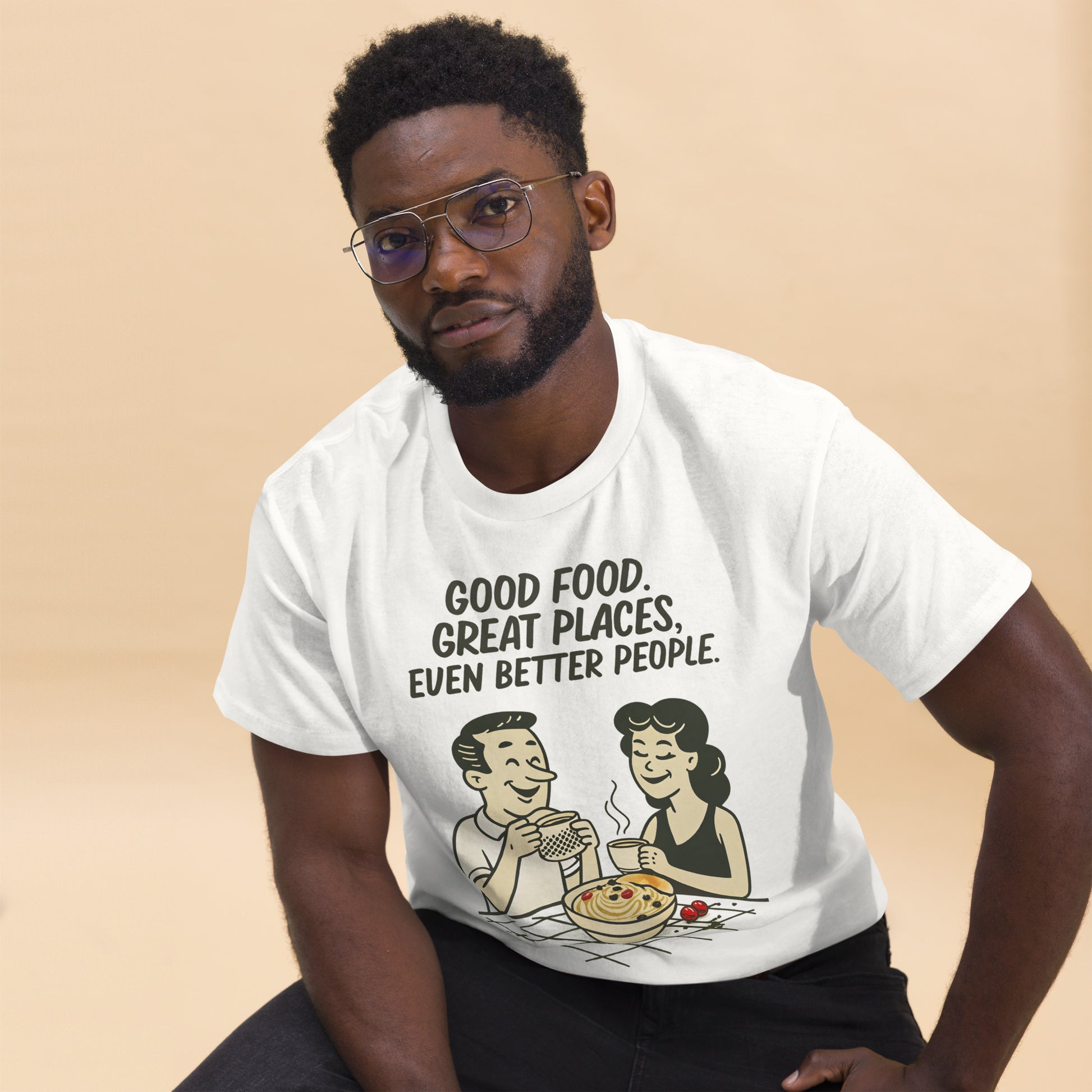 Good Food, Great Places - Unisex classic tee -RKM Inspiration - 24190464