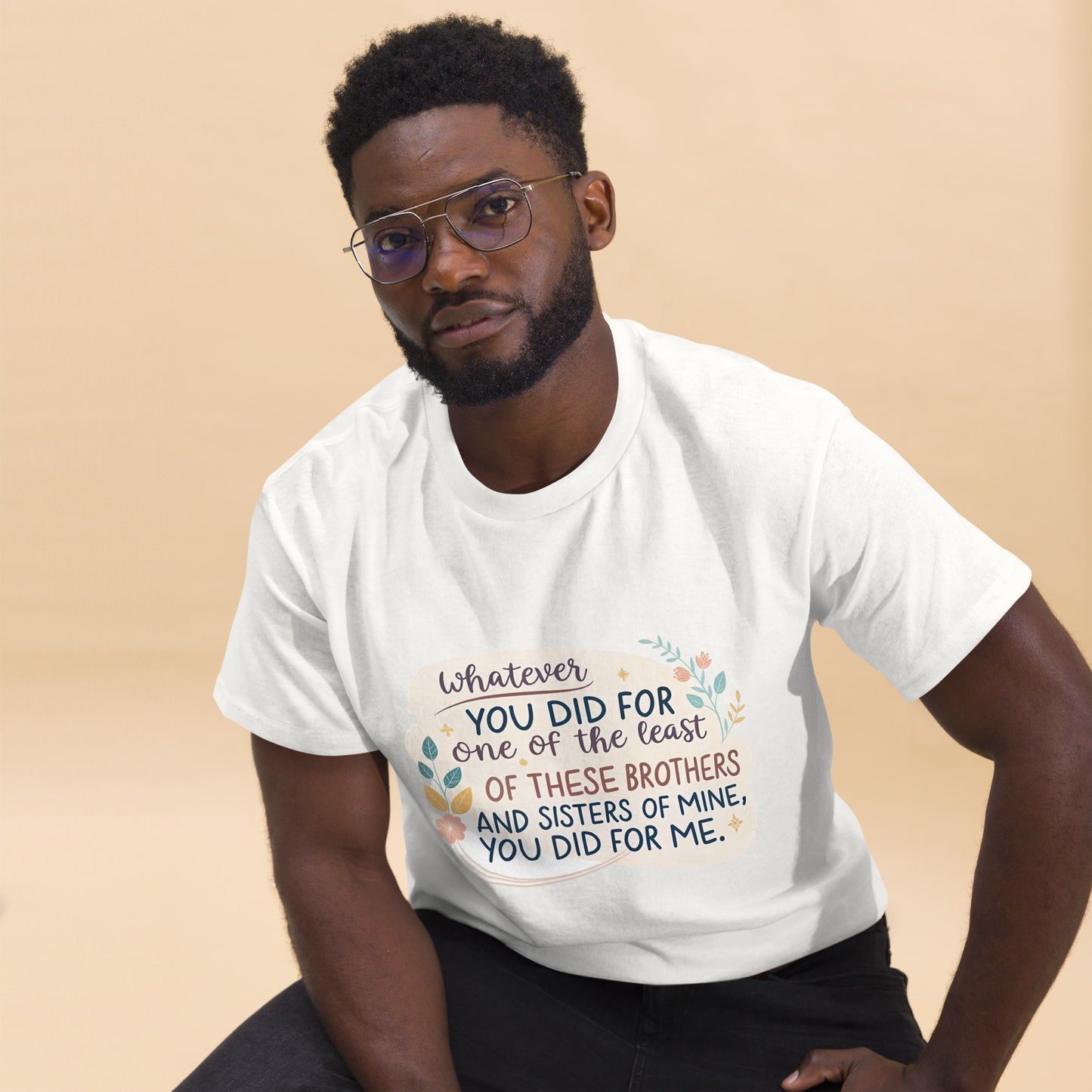 Christian Inspirational T-Shirt - Whatever You Did... -RKM Inspiration - 23576423