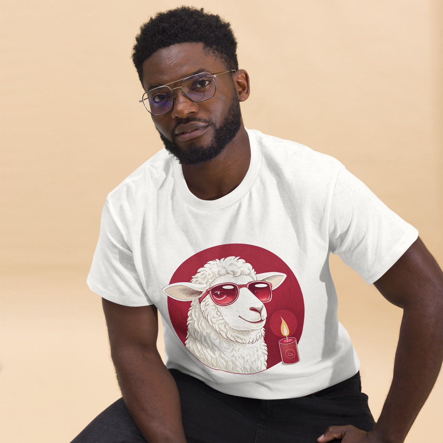 Christian Inspirational T-Shirt - Repentance Lamb -RKM Inspiration - 92372473