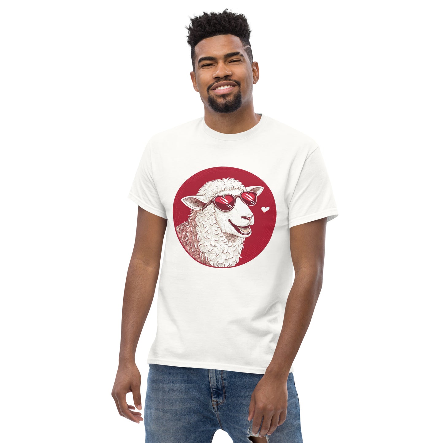 Christian Inspirational T-Shirt - Love Lamb -RKM Inspiration - 63221326
