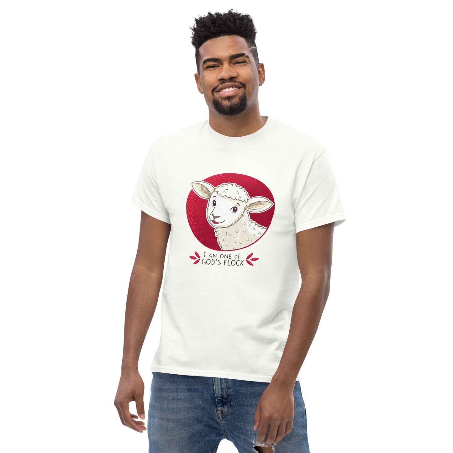 Christian Inspirational T-Shirt - One of God's Flock -RKM Inspiration - 51040318