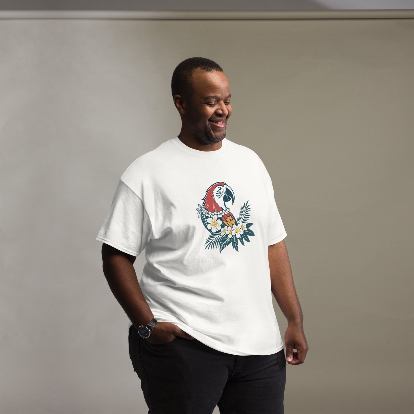 Tahiti Parrot - Unisex classic tee with print -RKM Inspiration - 12304685
