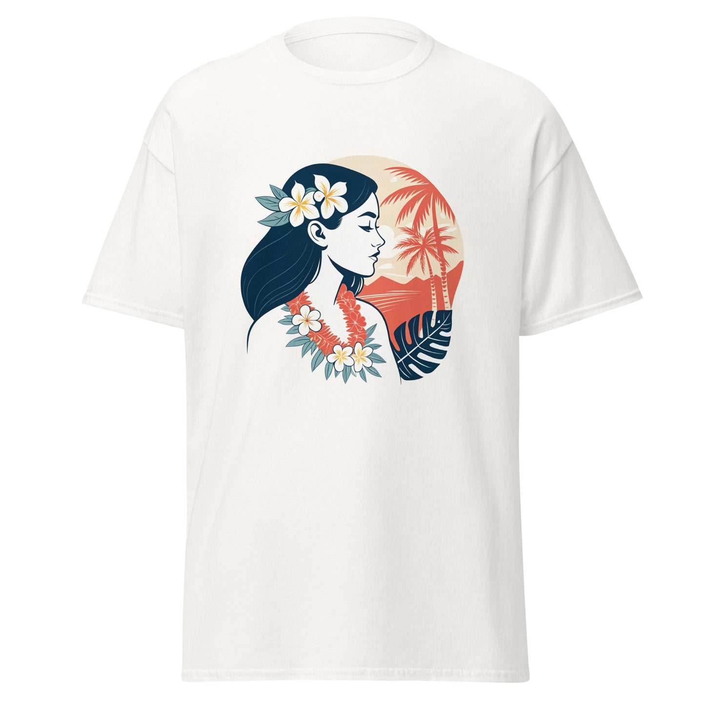Tahiti Lady - Unisex classic tee with print -RKM Inspiration - 55177307