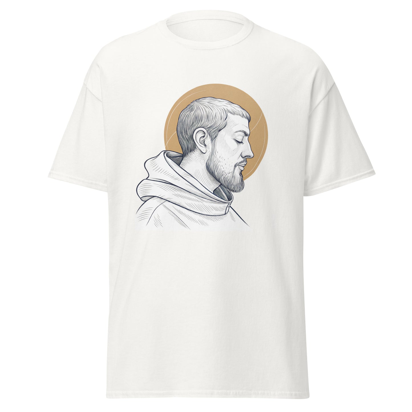 Christian Inspirational T-Shirt - St. Francis of Assisi -RKM Inspiration - 48441367