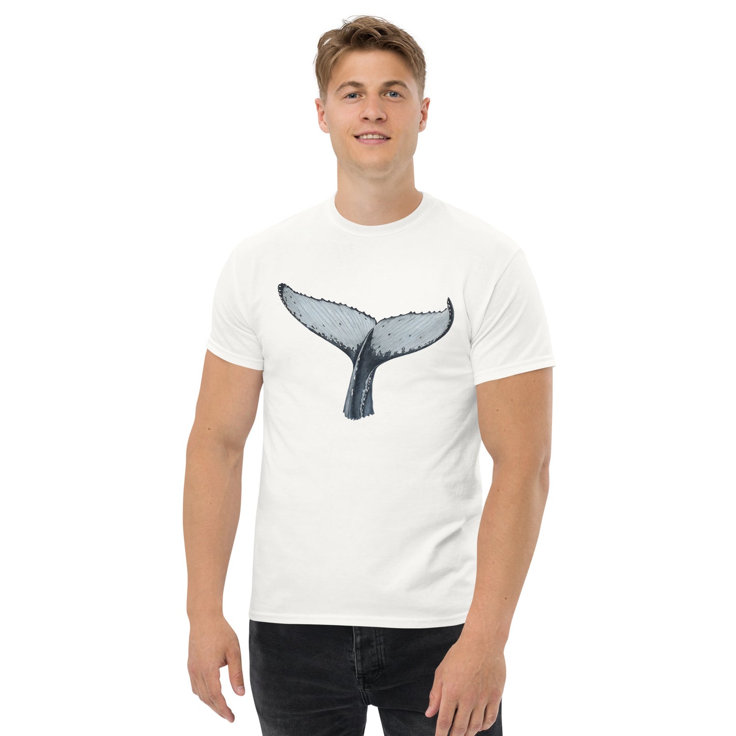 Whale Tale - Unisex classic tee with print -RKM Inspiration - 14281181