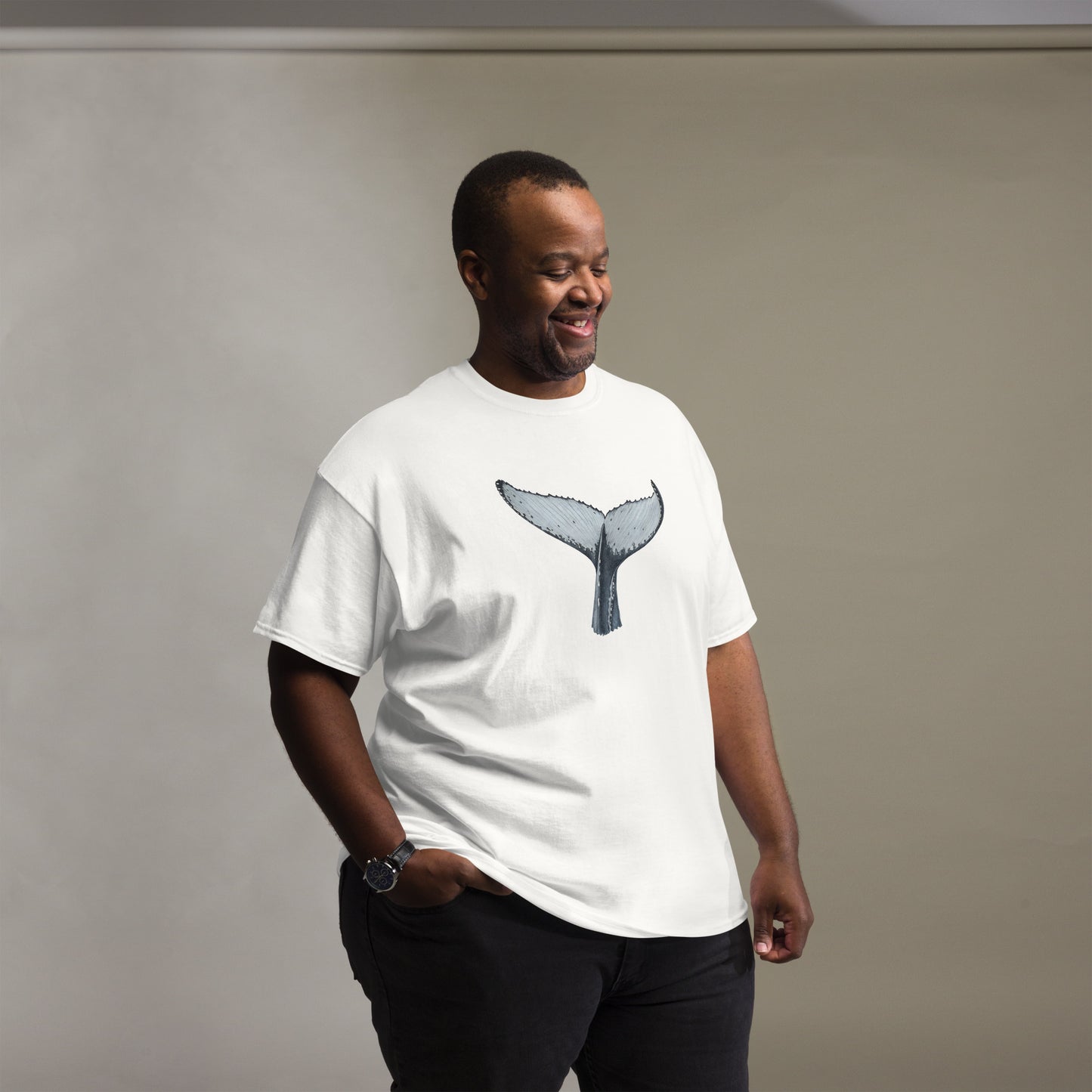Whale Tale - Unisex classic tee with print -RKM Inspiration - 46484690