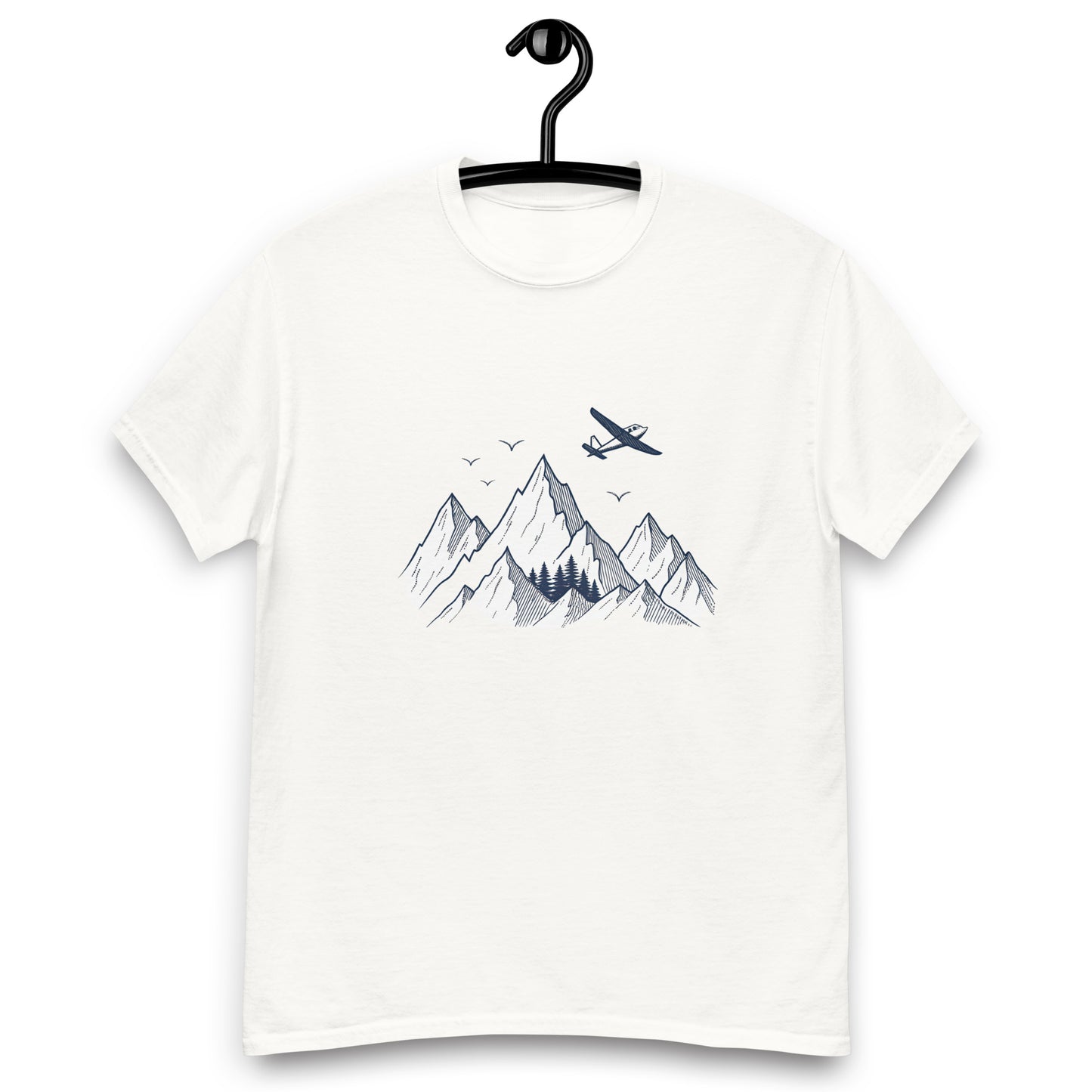 Mountain Peaks - Unisex classic tee with print -RKM Inspiration - 86086474